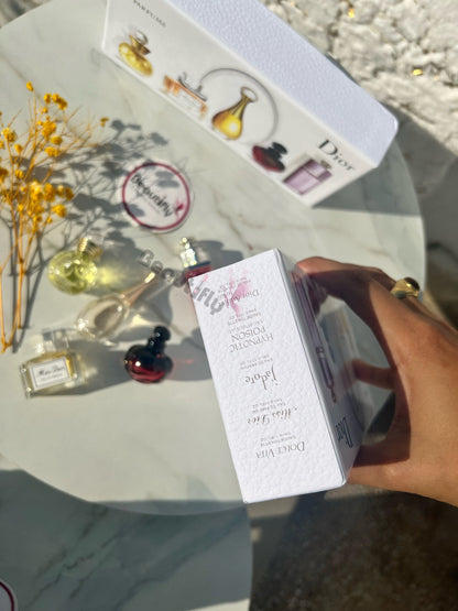 Dior 5 Pcs perfume Set For Women