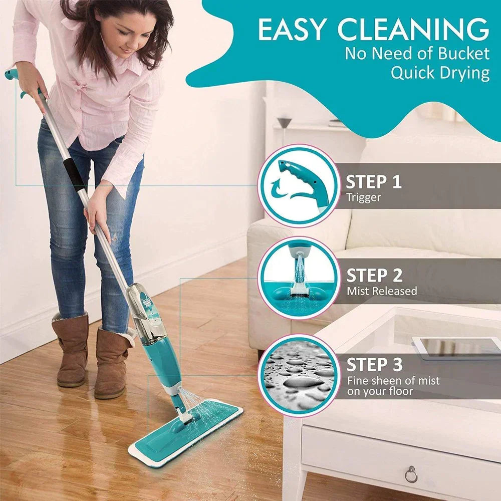 water spray mop
