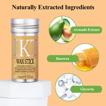 IKT Hair Wax Stick | Styling Hair Frizz Fixed Fluffy