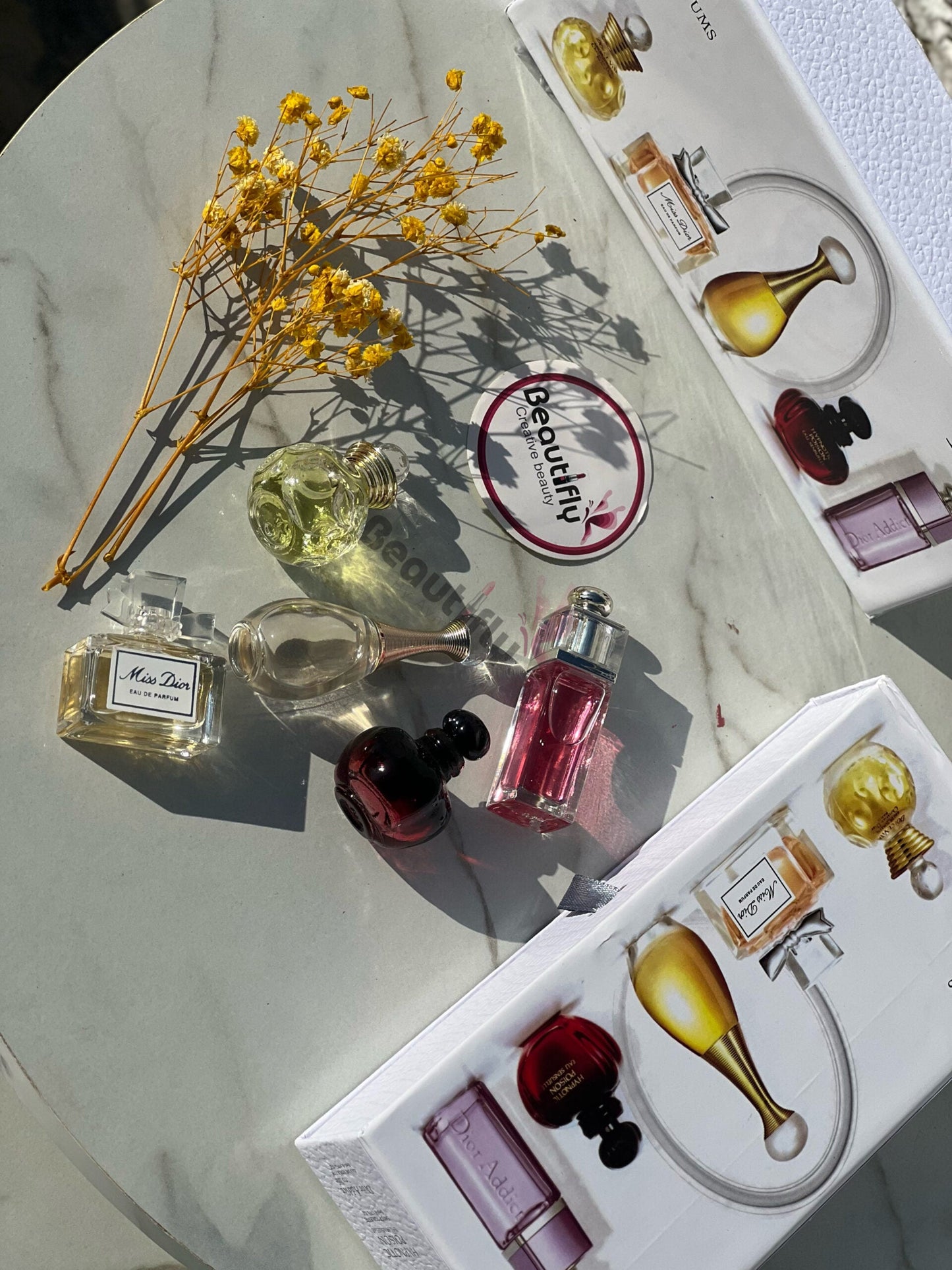 Dior 5 Pcs perfume Set For Women