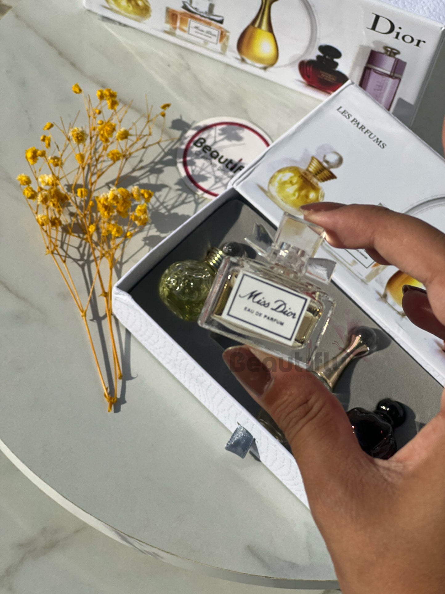 Dior 5 Pcs perfume Set For Women