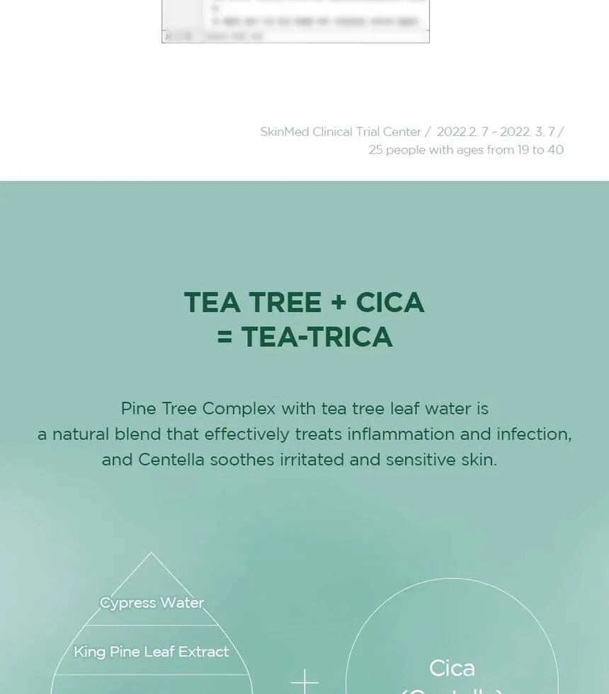 Skin 1004 Centella tea trica Purifying Toner