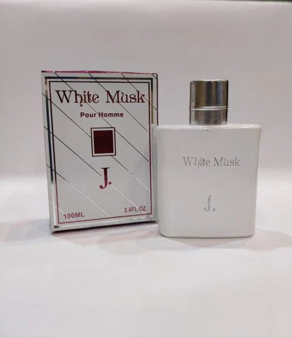 J. White Musk Perfume For Men 100 Ml